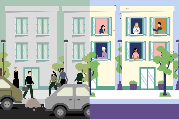 Habitat urbain avant et après le Covid-19