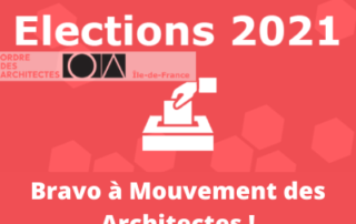 Bravo à Mouvement des Architectes !