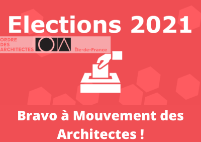 Bravo à Mouvement des Architectes !