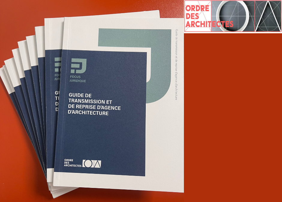 Publication du guide CNOA sur la reprise et la transmission d'agence d'architecture